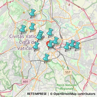 Mappa Via Buonarroti, 00185 Roma RM, Italia (3.30385)