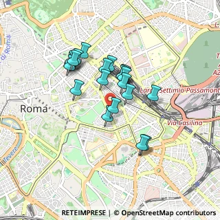 Mappa Via Buonarroti, 00185 Roma RM, Italia (0.7635)