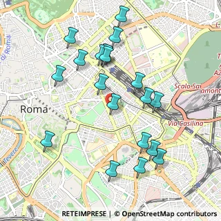 Mappa Via Merulana, 00185 Roma RM, Italia (1.0865)