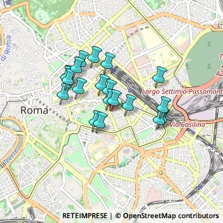 Mappa Via Merulana, 00185 Roma RM, Italia (0.751)