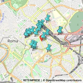 Mappa Via Merulana, 00185 Roma RM, Italia (0.704)