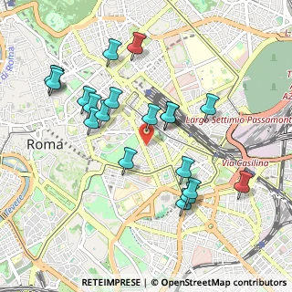 Mappa Via Buonarroti, 00185 Roma RM, Italia (1.0425)