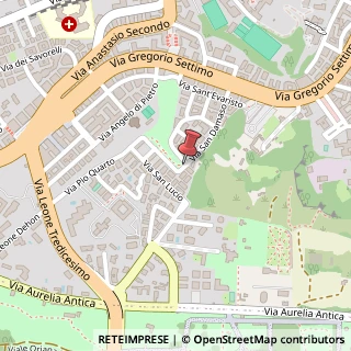 Mappa Via S. Fabiano, 20, 00165 Roma, Roma (Lazio)