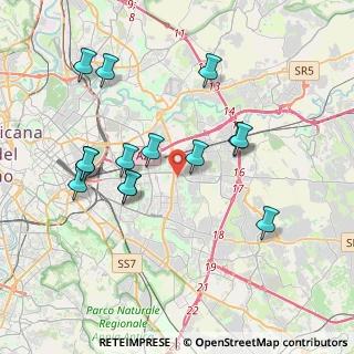 Mappa Via Manfredonia, 00171 Roma RM, Italia (4.01214)