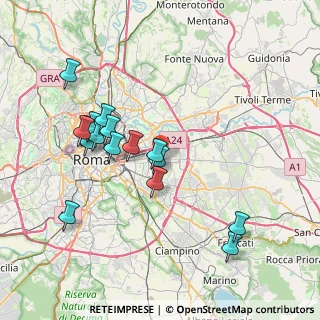 Mappa Via Manfredonia, 00171 Roma RM, Italia (8.02563)