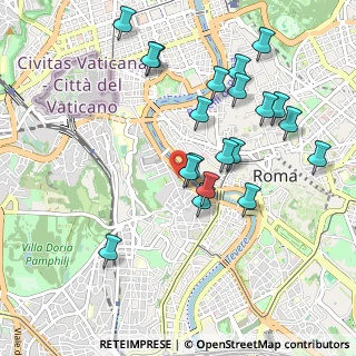 Mappa Lungotevere Farnesina, 00165 Roma RM, Italia (1.0685)