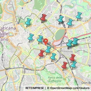 Mappa Via Luigi Pianciani, 00185 Roma RM, Italia (2.39526)