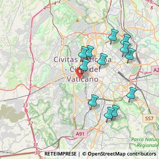 Mappa Via Bartolomeo Roverella, 00165 Roma RM, Italia (4.3175)