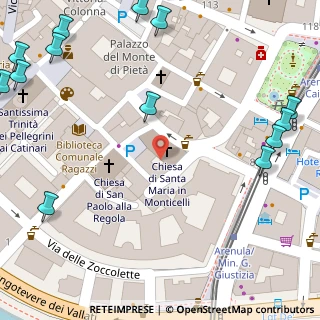 Mappa Via di S. Paolo alla Regola, 00186 Roma RM, Italia (0.127)