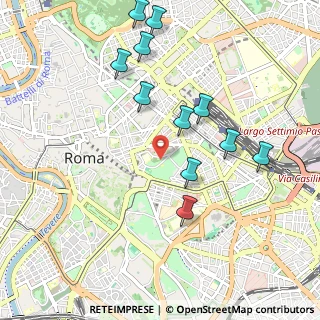 Mappa 00184 Roma RM, Italia (1.09727)
