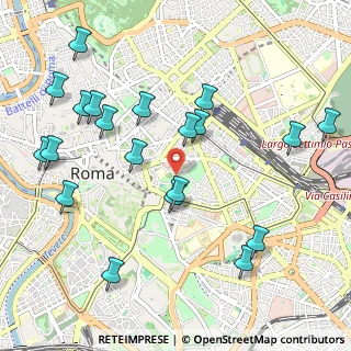 Mappa 00184 Roma RM, Italia (1.2435)