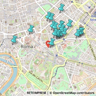 Mappa Via Frangipane, 00184 Roma RM, Italia (0.519)