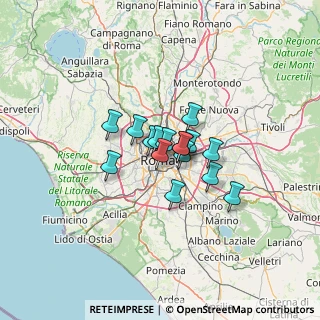 Mappa Via Frangipane, 00184 Roma RM, Italia (7.68313)