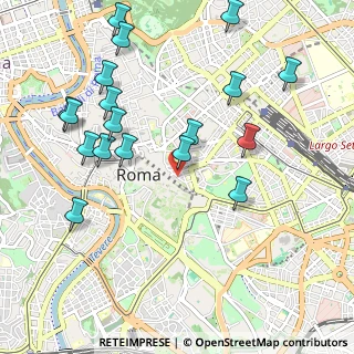 Mappa Via Frangipane, 00184 Roma RM, Italia (1.21444)