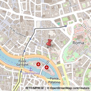 Mappa Via del Portico d'Ottavia, 21/a, 00186 Roma, Roma (Lazio)