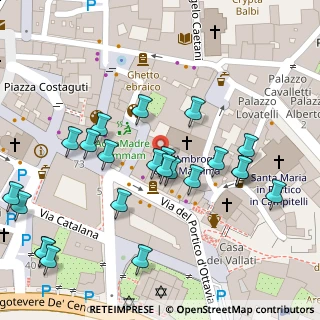 Mappa Via di S. Ambrogio, 00186 Roma RM, Italia (0.06667)