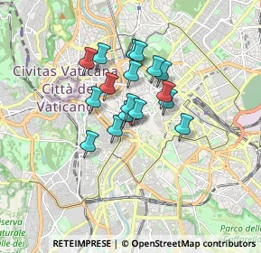 Mappa Via di S. Ambrogio, 00186 Roma RM, Italia (1.25588)