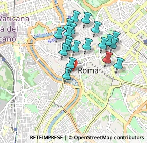 Mappa Via di S. Ambrogio, 00186 Roma RM, Italia (0.848)