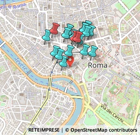 Mappa Via del Portico D'Ottavia, 00186 Roma RM, Italia (0.357)