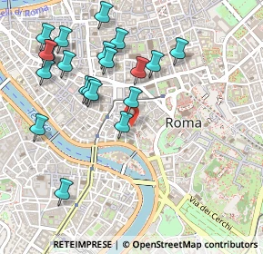 Mappa Via di S. Ambrogio, 00186 Roma RM, Italia (0.5745)