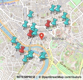 Mappa Via di S. Ambrogio, 00186 Roma RM, Italia (0.5385)