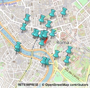 Mappa Via di S. Ambrogio, 00186 Roma RM, Italia (0.4285)