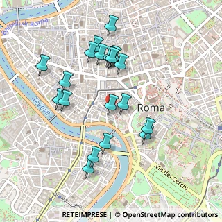 Mappa Via del Portico D'Ottavia, 00186 Roma RM, Italia (0.4915)