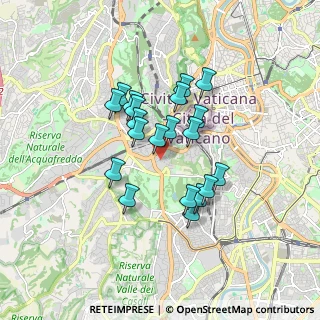 Mappa Via Giuseppe Pecci, 00165 Roma RM, Italia (1.437)
