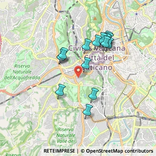 Mappa Via Giuseppe Pecci, 00165 Roma RM, Italia (1.84125)