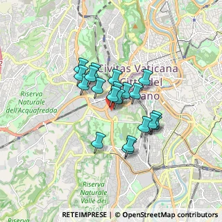 Mappa Via Giuseppe Pecci, 00165 Roma RM, Italia (1.3015)