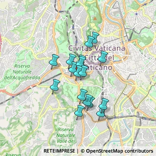 Mappa Via Giuseppe Pecci, 00165 Roma RM, Italia (1.42118)
