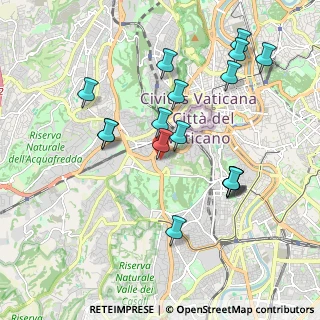 Mappa Via Giuseppe Pecci, 00165 Roma RM, Italia (2.08471)