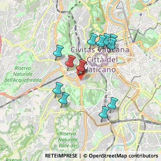 Mappa Via Giuseppe Pecci, 00165 Roma RM, Italia (1.73462)