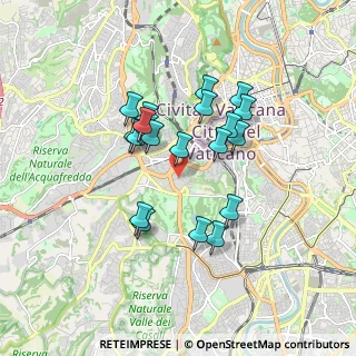 Mappa Via Giuseppe Pecci, 00165 Roma RM, Italia (1.5405)