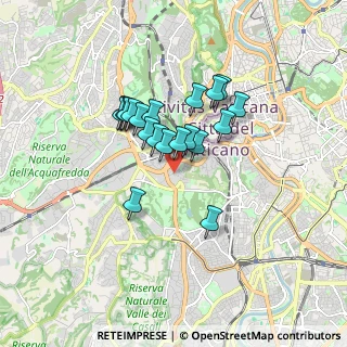 Mappa Via Giuseppe Pecci, 00165 Roma RM, Italia (1.3665)