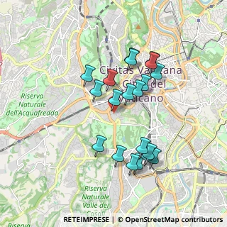 Mappa Via Giuseppe Pecci, 00165 Roma RM, Italia (1.7545)