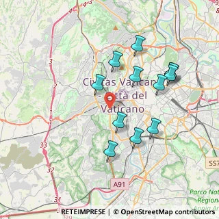 Mappa Via Giuseppe Pecci, 00165 Roma RM, Italia (3.86917)
