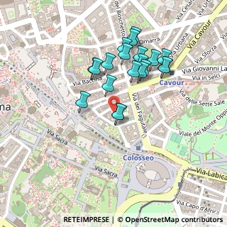 Mappa Via del Colosseo, 00184 Roma RM, Italia (0.2175)