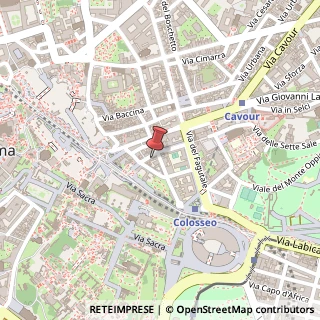 Mappa Via Frangipane, 18, 00184 Roma, Roma (Lazio)