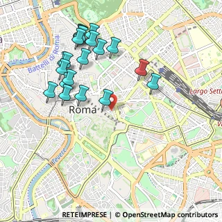 Mappa Via del Colosseo, 00184 Roma RM, Italia (1.125)