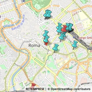 Mappa Via del Colosseo, 00184 Roma RM, Italia (1.0135)