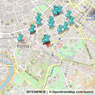 Mappa Via del Colosseo, 00184 Roma RM, Italia (0.5255)
