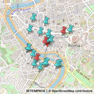 Mappa Piazza Cenci, 00186 Roma RM, Italia (0.446)