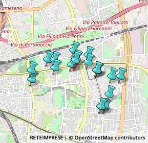 Mappa Piazza Sabaudia, 00171 Roma RM, Italia (0.786)