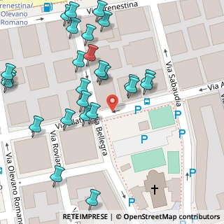 Mappa Piazza Sabaudia, 00171 Roma RM, Italia (0.06)