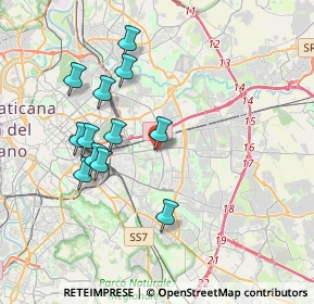 Mappa Piazza Sabaudia, 00171 Roma RM, Italia (3.77)