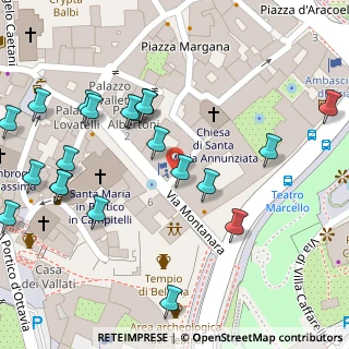 Mappa Piazza di Campitelli, 00186 Roma RM, Italia (0.07391)