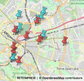 Mappa Largo Telese, 00177 Roma RM, Italia (2.37353)