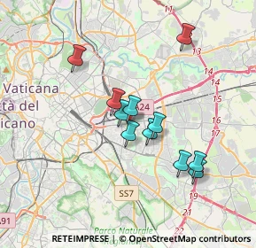 Mappa Largo Telese, 00177 Roma RM, Italia (3.07091)