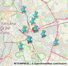 Mappa Largo Telese, 00177 Roma RM, Italia (3.23364)